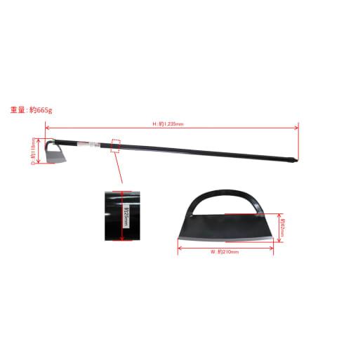 Takagi Murakuni Pipe Handle Standing Sickle All Steel