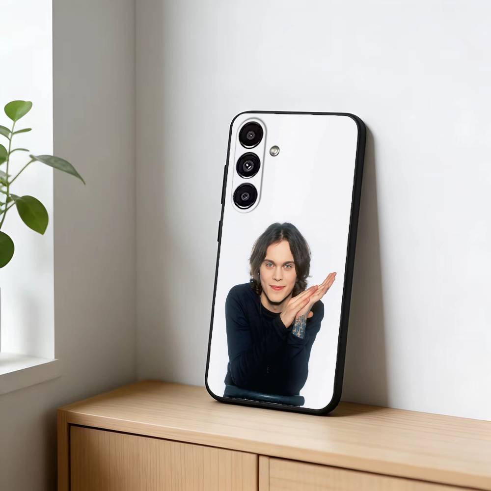 V-Ville Valo Finnish vocalist Phone Case For Samsung Galaxy A20,21s,22,31,32,52,53,72,73,80,91 Soft Black Shell