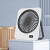 2025 Portable USB Rechargeable Mini Wall-Mounted Desktop Fan - Silent, Lightweight & Powerful
