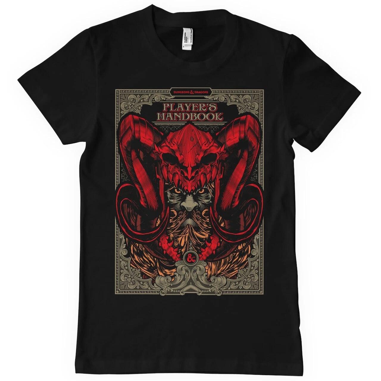 Licenza Ufficiale Dungeons & Dragons Giocatori Handbook T-Shirt S-5XL Misura S