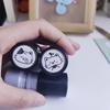 Cute Cartoon Black Kitten Stamp Lovely Shape Journal Stamps DIY Scrapbooking Decoration Collage Signets For Your Choice