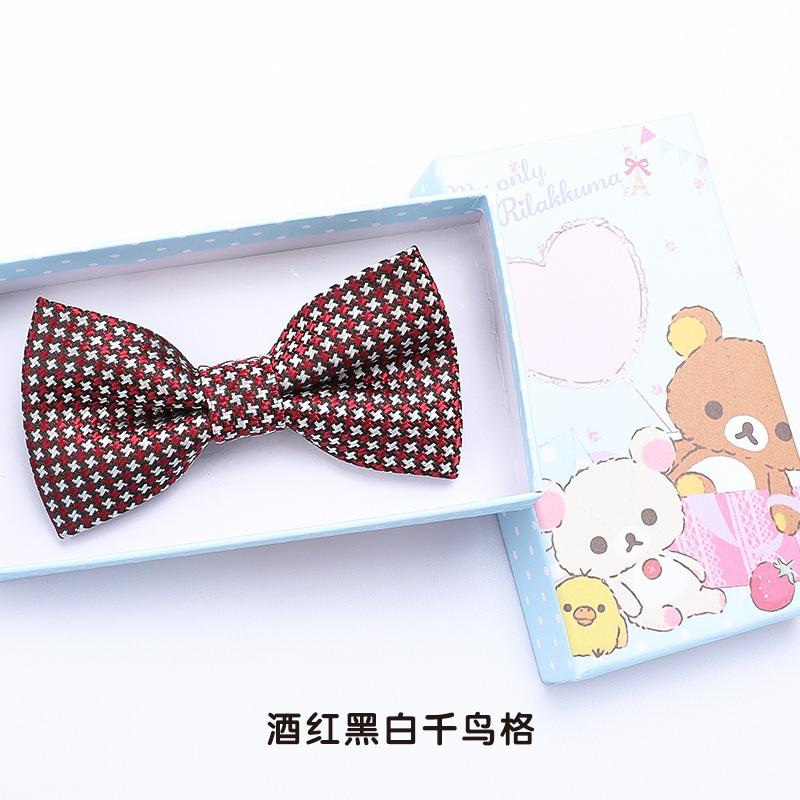 Подарочная Коробка Детский Галстук-бабочка Корейская Версия Мальчишеская Модная Детская Галстук-бабочка Синяя Школьное Выступление Галстук-бабочка