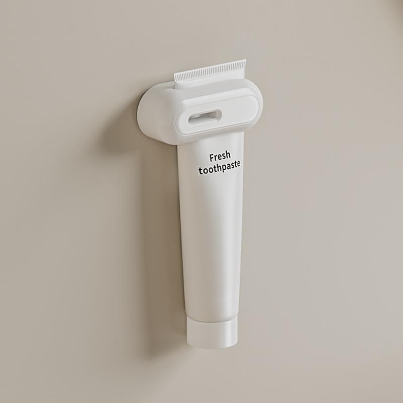 Desktop Divided Rotating Toothbrush Holder Toothpaste holder белый