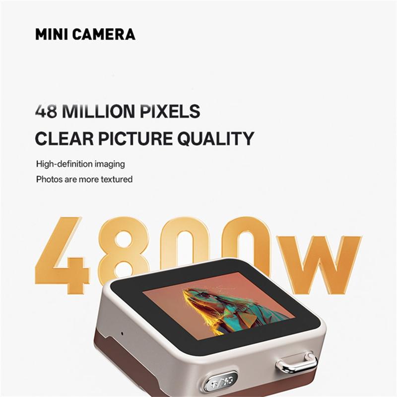 B03B-HD CCD Retro Mini Compact Digital Camera 1080P 800W With Screen Outdoor Photography Travel Photography Video Camera