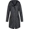 Giacca da Escursionismo Impermeabile Tong Boke Autunnale Nuova Collezione per Donna Lunghezza Lunga Cappotto da Esterno