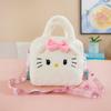 Plush * Bag Kuromi Melody Cartoon Anime Lightweight Handbag Crossbody Lovely Cute Storage Bag Women Girls Gift