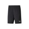Logo Print Football Training Shorts Men Bottoms Black 657538-03