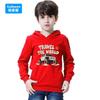 Neuer Herbst/Winter Katzenprint Kinder Langarm Sport Hoodie Street Style Oberteil für ältere Kinder MSD2