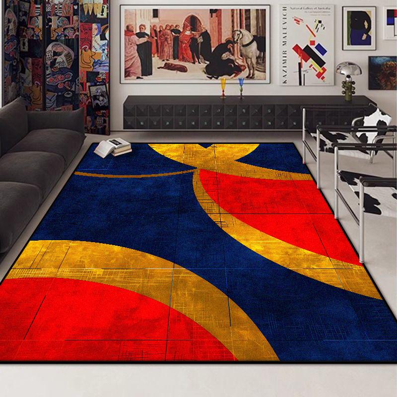 INS Nordic Geometric Large Carpets for Living Room Home Abstract Decoration Lounge Rugs Sofa Area Cloakroom Anti-skid Floor Mats