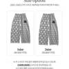 The Pink Men Wiview Star Printing Number Patch Wide Training Pants