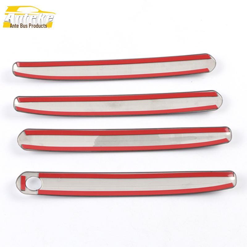 Fits 20 Wilanda Models: Door Handle Bright Strip & Buckle Decorative Sticker Car Accessories