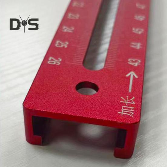 Ruter Fresespor Brakett Skap Maskinvare Jig Forbedret stabilitet Avtakbar design Tilpassbar bunndyvelguide Stanselokalisering