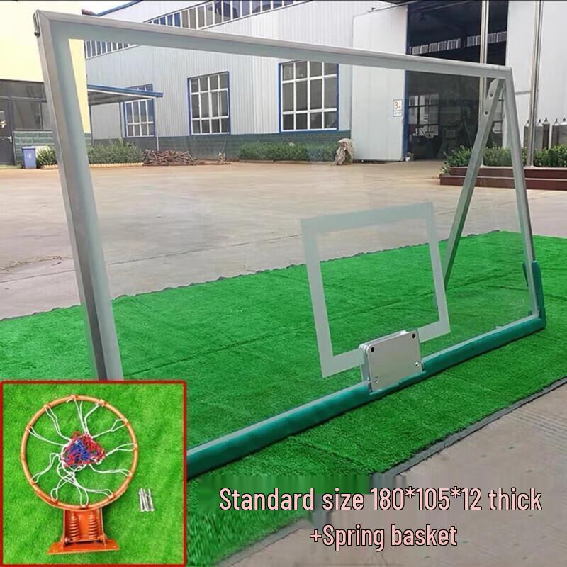 Heavy-Duty Outdoor Basketball Hoop Set
