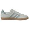 Adidas Originale GAZELLE INDOOR Bundeswehr Trainingsschuhe Unisex Leinen Grün IH9219