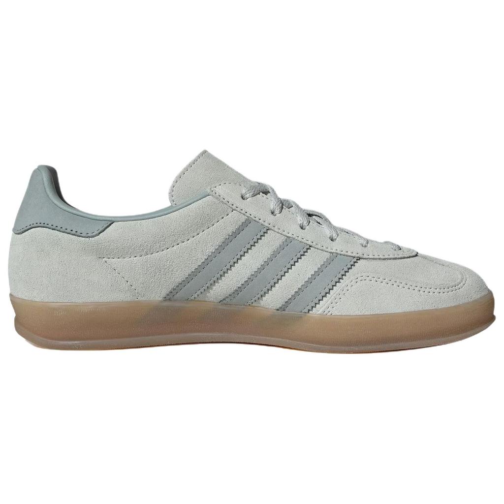Adidas Originale GAZELLE INDOOR Bundeswehr Trainingsschuhe Unisex Leinen Grün IH9219
