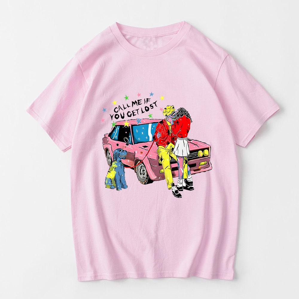 Tylerr The Creator Cherry Bomb Pánská trička 100% bavlna Vysoce kvalitní trička Trička s líbajícím se párem Trička Call Me If You Get Lost