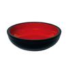 Soba/Udon Kneading Bowl, 10.5 Inches, Black with Red Interior, 1 Piece, Sweet Bowl/Dish, Made In Japan