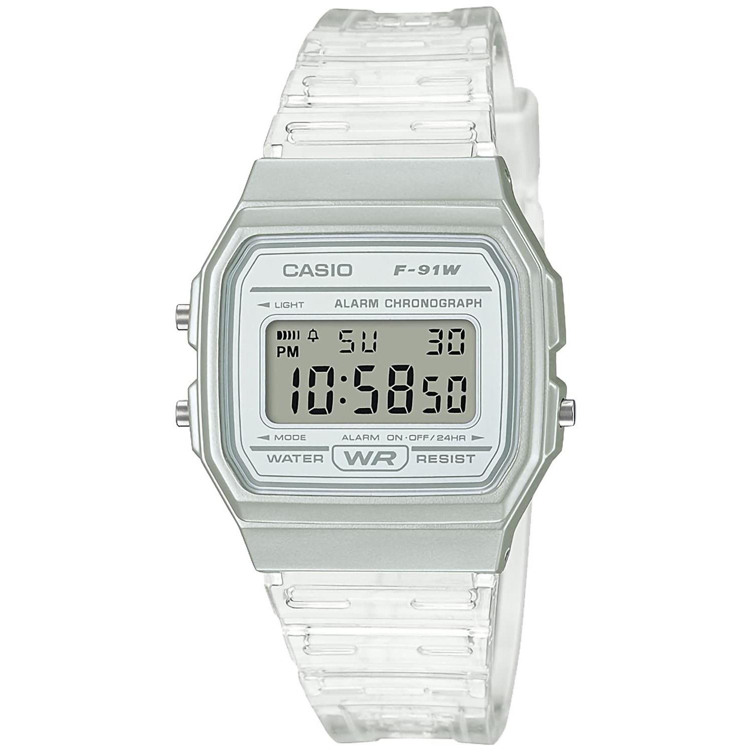 Casio wristwatch Collection F-91WS-7JH White