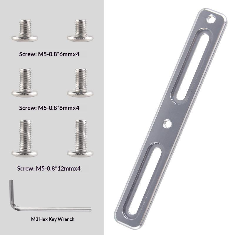Aluminum Alloy Bicycle Water Bottle Cage Adjuster One Piece Adjustable Design For Road Mountain Bike Cycling