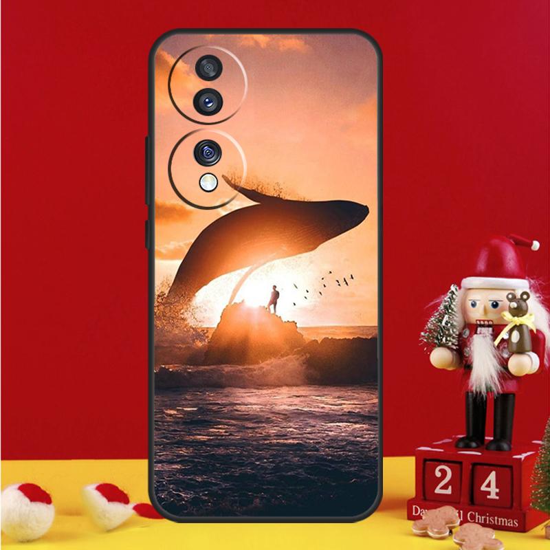 Flying Whale Magical Case For Honor Magic 5 6 7 8 Pro Honor 200 400 50 70 90 Lite X8b X8c X9a X9b X9c Win RT Cover