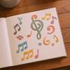 Musical Notes Dies Cuts for Card Making,Cutting Dies, Metal Die Cutting Mold, Scrapbooking Dies, DIY Etched Embossing Stencil for Craft