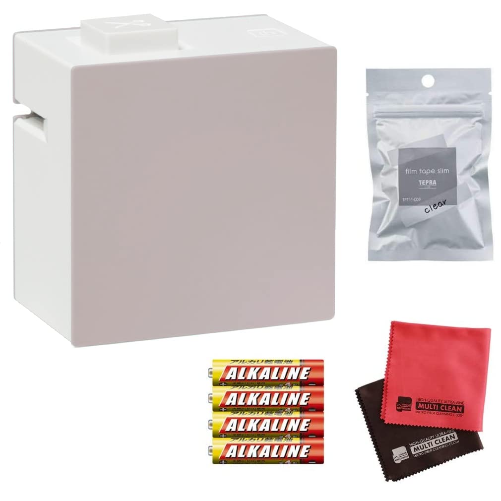 

Tepra Lite LR30HL Rirage Film Tape 4 батарейки AAA Комплект микрофибровой салфетки + + +