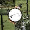 Outdoor Camping Light Hook Stainless Steel Portable Tent Pole Light Hanger Outdoor Camping Tool