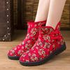 Fashion Internet Celebrity Snow Boots Winter Plush Warm Anti Slip Comfortable Short Boots Outdoor Street Flat Casual Shoes 2024