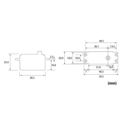 Futaba Denshi S-CD400 RC Servo 00107443-3