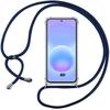 Hülle für Samsung Galaxy A57 5G, Stoßfeste Silikonhülle mit Umhängeband Dunkelblau