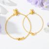 Porti 24k Gold 1.875g Year Of The Horse Star Chain Bracelet