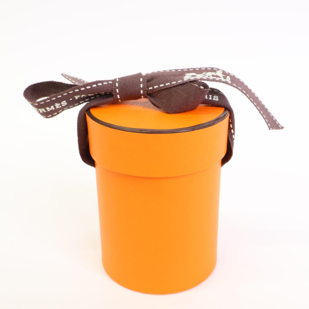 HERMES Animapolis Silk Twilly scarf BrownUsed