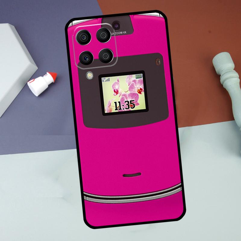 Retro Mobile Phone For Samsung Galaxy M15 M35 M55 M14 M34 M54 M13 M23 M33 M53 M31 M51 M20 M22 M52 M16 M06 Case