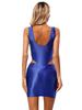 Kvinner Sexy Clubwear Pole Dance Suit Club Performance Costume Ermeløs Body Blyantskjørt Yoga Workout Streetwear