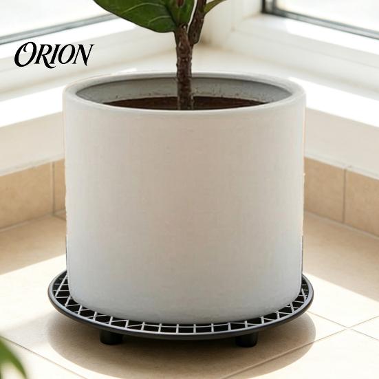 Durable Plant Risers 6Pcs Pot Risers, 8 Inch Round Plastic Bases Elevator Stands, Feet for Indoor Outdoor Flower Pots Lifters