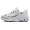 Skechers D'Lites 1.0 Gs White/Grey Women's 66666054-WSL