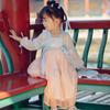 Hanfu Girl Chinese Style Cloth Summer Dress Antique Tang Suit Super Fairy Costume Dress Little Girl Mermaid Princess Skirt Undergarment