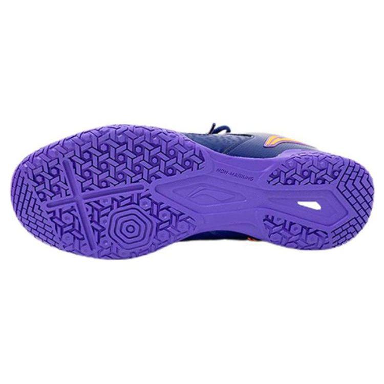 Li Ning Eagle Eye Удобные спортивные амортизирующие износостойкие низкие кроссовки унисекс темно-синие APTU013-5