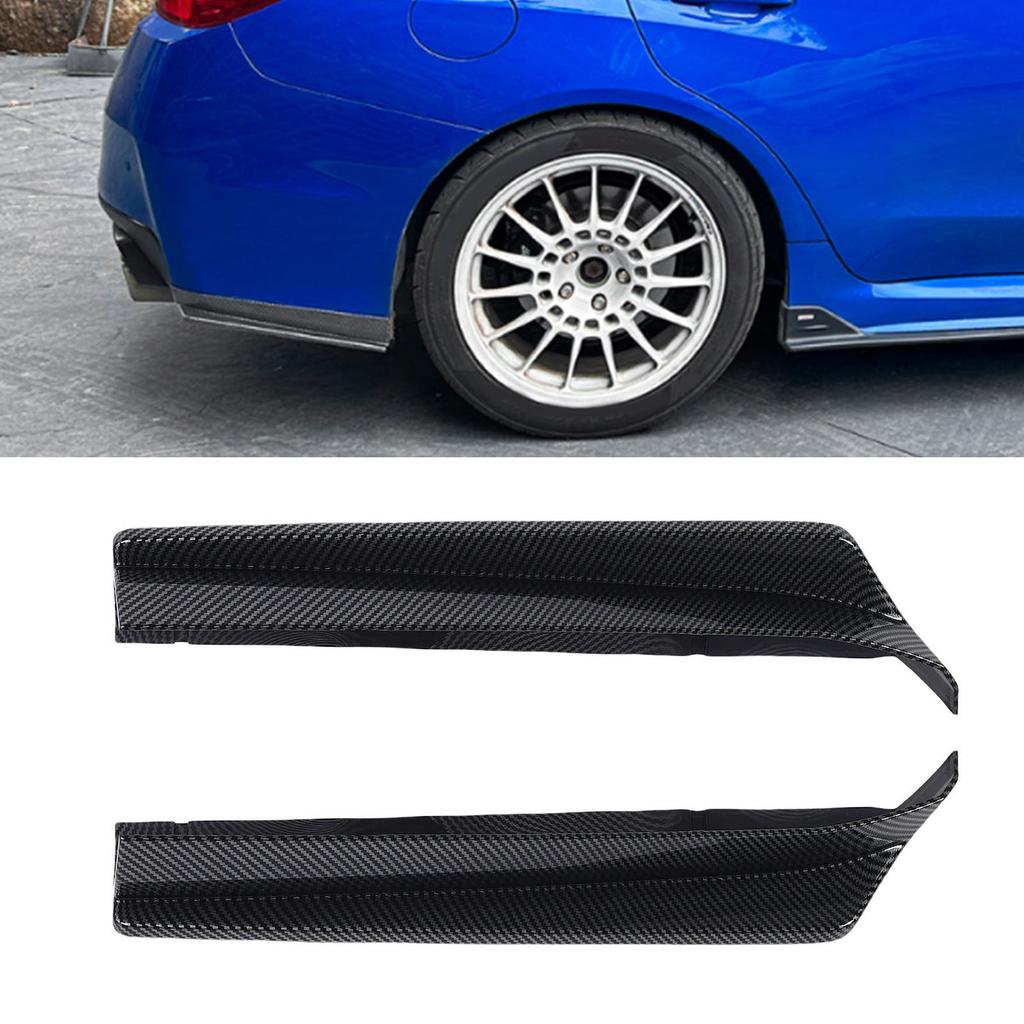2 Pcs Rear Bumper Side Diffuser Left Right Lightweight Easy Install Replacement for     STI   2015-2021