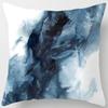 Blue Tone Style Printed Square Pillowcase Car Sofa Cushion Cover Decorative Home Decoration Bohemian Throw Pillow Covers40x40cm