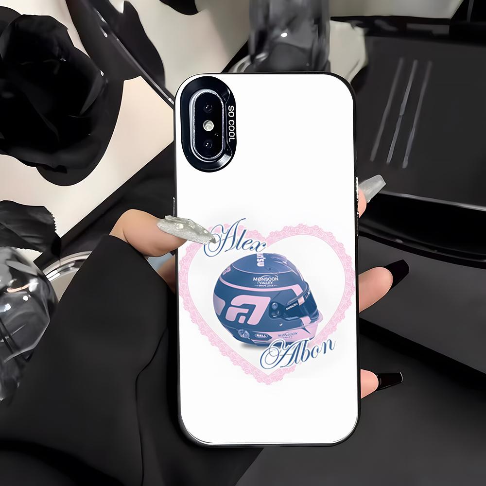 

A-Alex-ES A-AlbonS 23 Phone Case For IPhone 17 Air 16 E 15 14 Plus 13 12 11 Pro Max Colored Silver Cover iPhone17 Pro