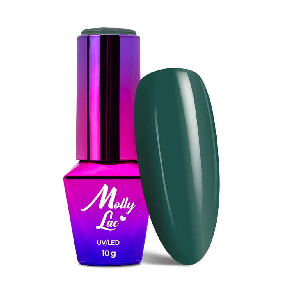 MollyLac Rest & Relax No. 92 Green to me hybrid LED/UV Gel Polish 10