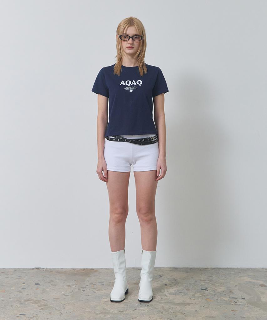 Eikyueikyuhauseukeulleob Basic Logo T-Shirt [Navy]