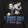 Elvis Presley Unisex Adult I Want You Sweatshirt