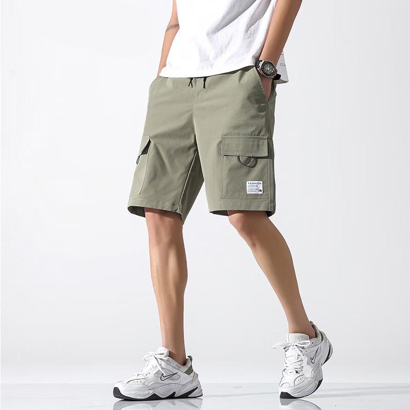 Men's Summer Quick-Dry Multi-Pocket Casual Workwear Shorts