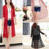 Summer Women Sun Protection Clothing Casual  Long Sleeve Sun Shirts Loose Thin Lace Coat