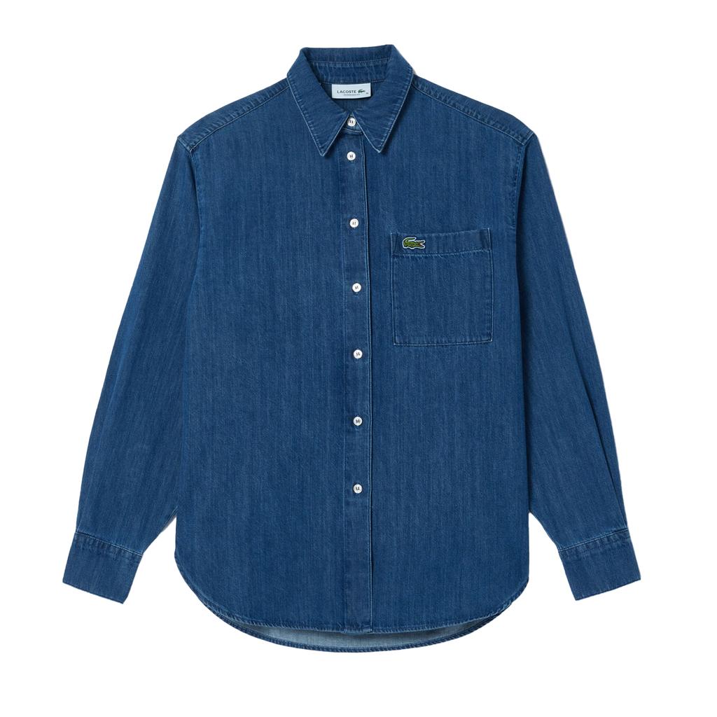 Lacoste Womens/Ladies Denim Shirt