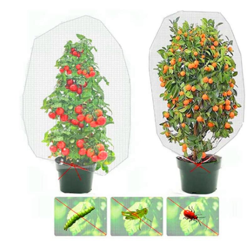 Rete di Protezione per Piante a Maglia 40 Rete Anti-Insetti Barriera Contro i Parassiti Copertura per Orto Ortaggi Frutta Serra Rete da Giardino