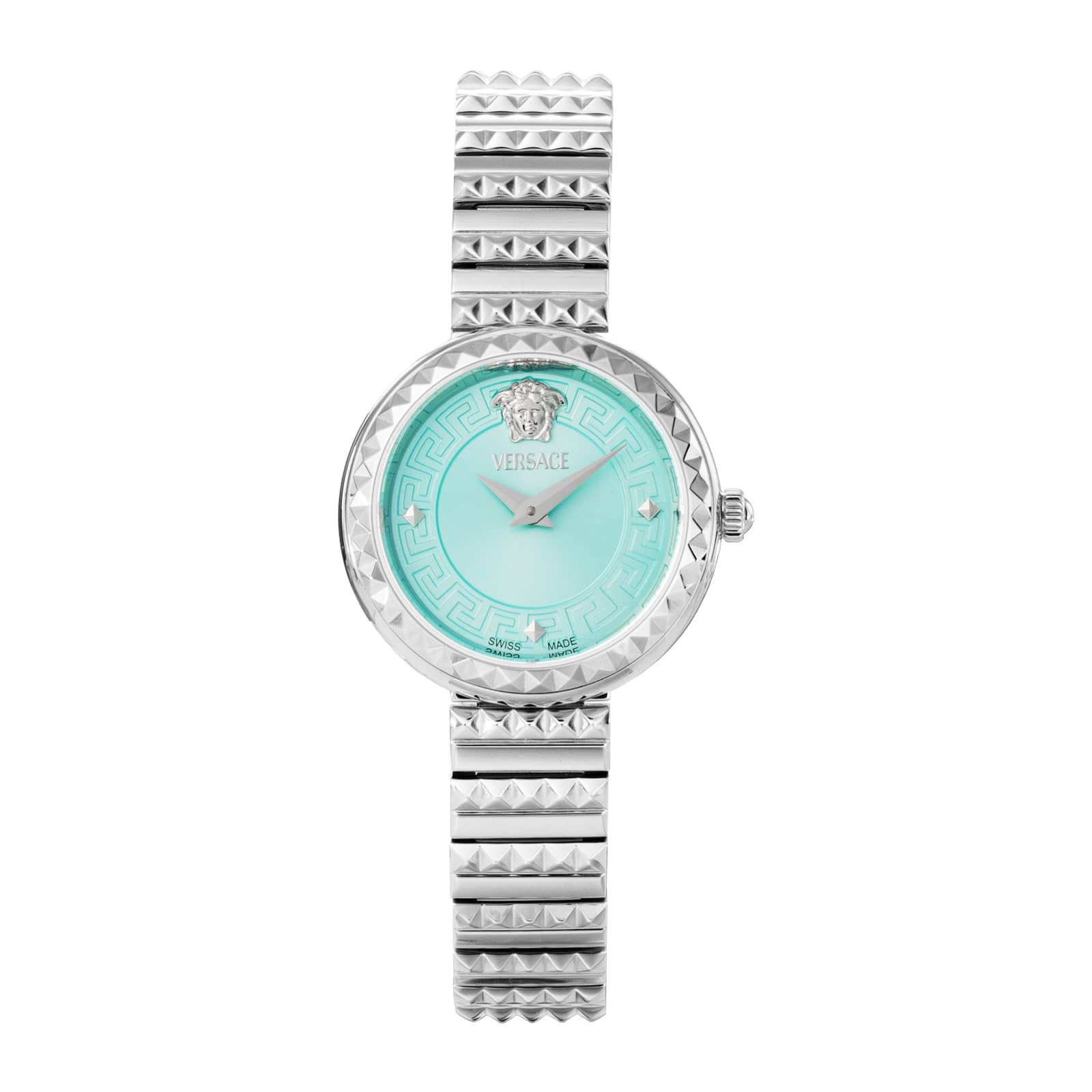 

Greca Go Petit VEDFA0224 Silver Watch [Versace] T Des Women s [Used]