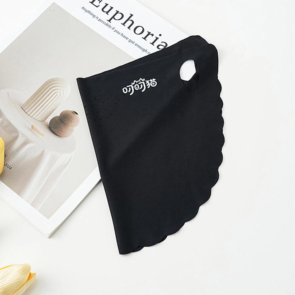 1Pcs Ice Silk Mask Cycling Sunshade Uv Protection Face And Neck Protection Sunscreen Mask For Men And Women